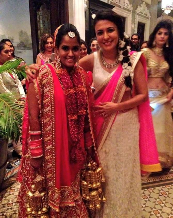 Arpita Khan with Mini Mathur