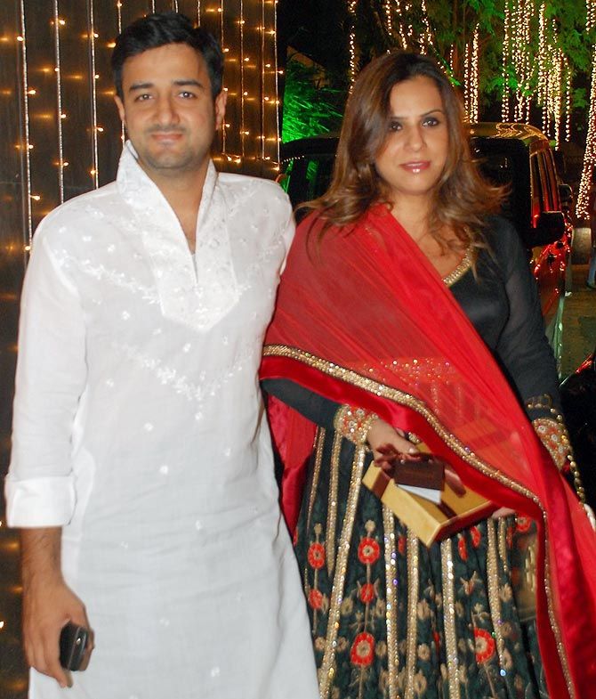 Siddharth Annad and his wife