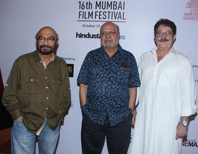 Shyam Benegal and Govind Nihalani along with Kunal Kapoor