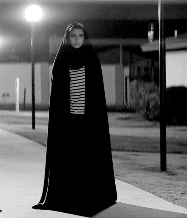 A scene from A Girl Walks Home Alone At Night