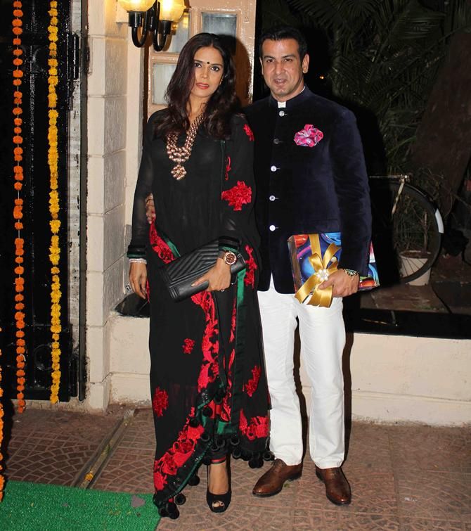 Neelam Singh and Ronit Roy