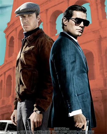 Armie Hammer and Henry Cavill in The Man From UNCLE