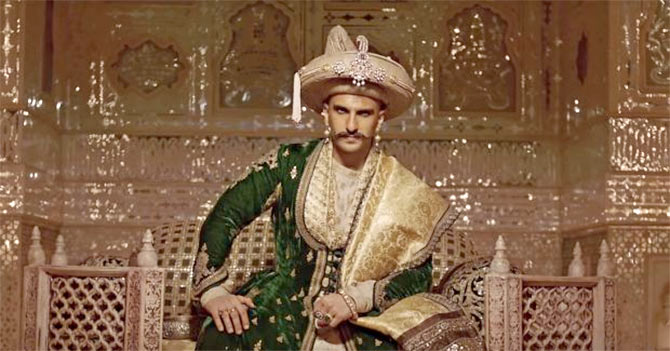 Ranveer Singh in Bajirao Mastani