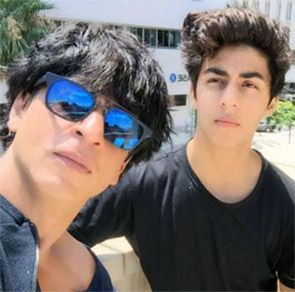 Shah Rukh Khan and Aryan