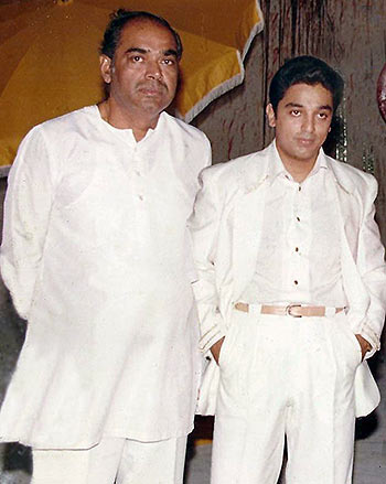 Dr D Ramanaidu and Kamal Haasan