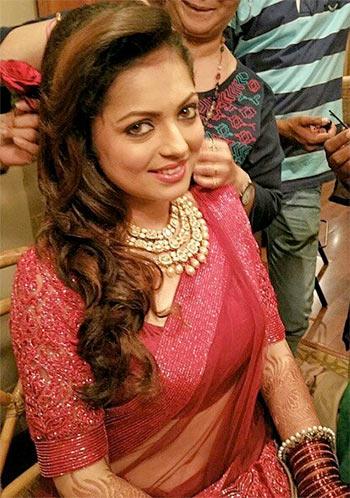 PIX: TV actress Dhrasti Dhami weds - Rediff.com Movies