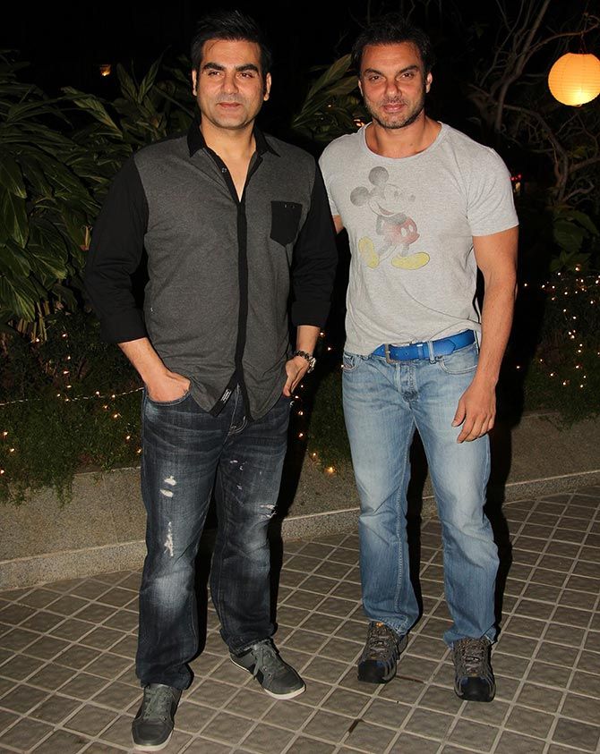 Arbaaz and Sohail Khan