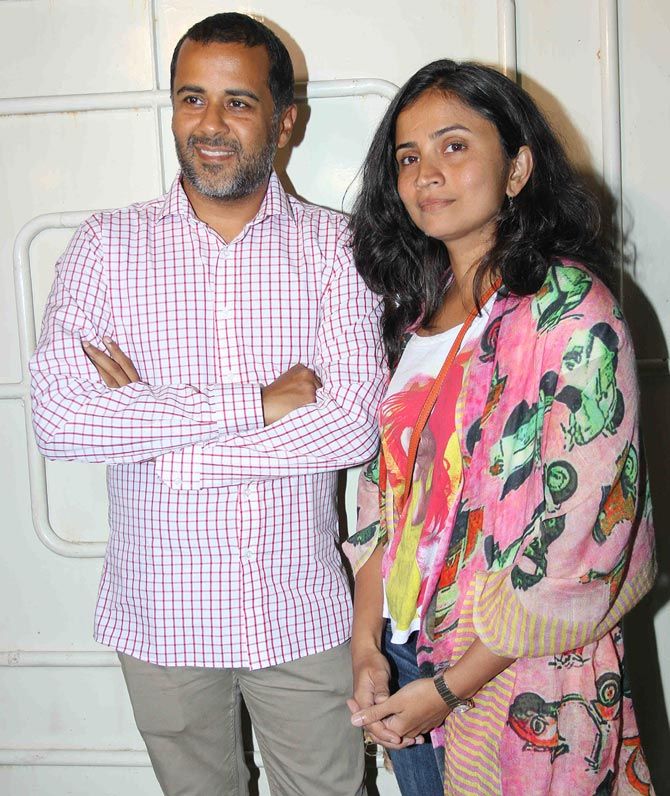 Chetan Bhagat and Anusha Bhagat