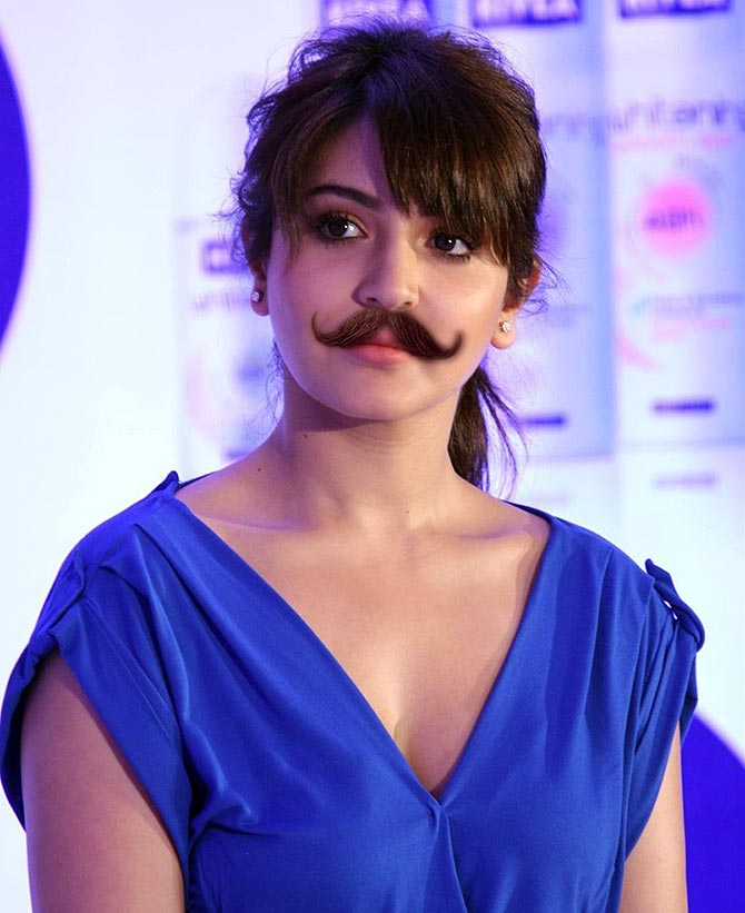 Deepika, Alia, Kareena with moustaches! Who wears it best? - Rediff.com