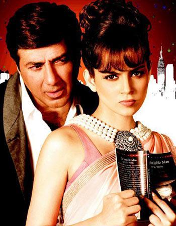 Sunny Deol and Kangna Ranaut in I Love NY