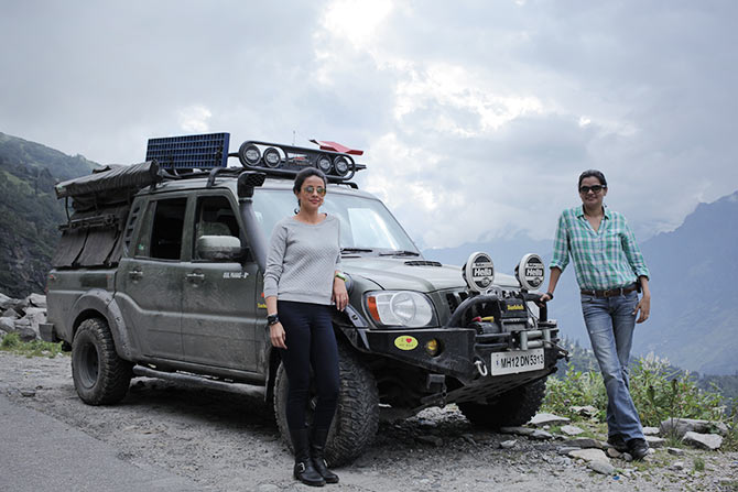 Off roading with Gul Panag 