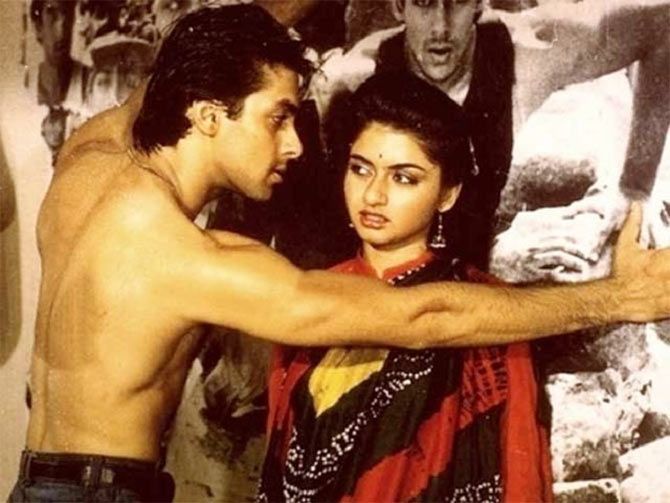 Salman Khan and Bagyashree