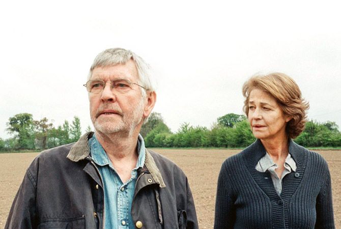 Charolette Rampling and Tom Courtenay in 45 Years.