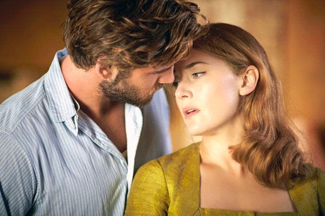 Kate Winslet and Liam Hemsworth in The Dressmaker.