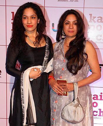 Masaba with her mother Neena Gupta