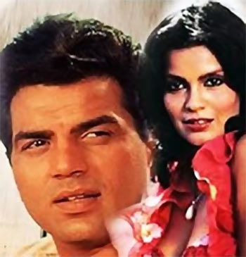 Dharmendra and Zeenat Aman in Shalimar