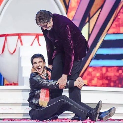 Ranveer Singh and Amitabh Bachchan