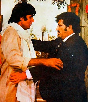 Amitabh Bachchan and Amjad Khan in Yaarana