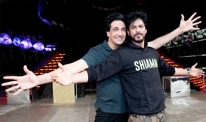 Shaimak Davar and Shah Rukh Khan