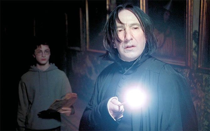 Snape and Harry Potter