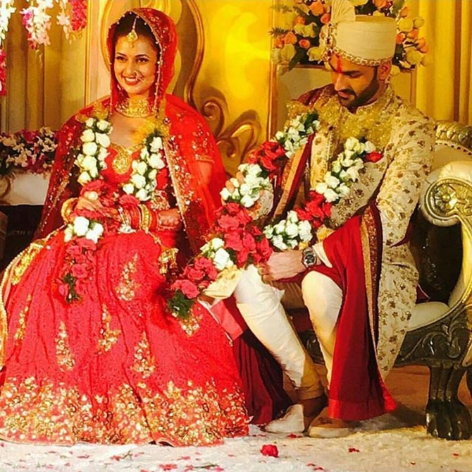 PHOTOS: Inside Divyanka-Vivek's wedding! - Rediff.com Movies