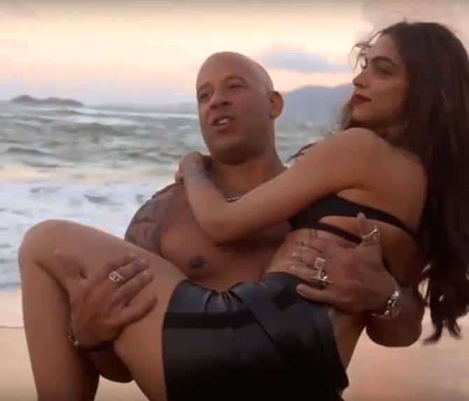 Deepika Padukone, Vin Diesel