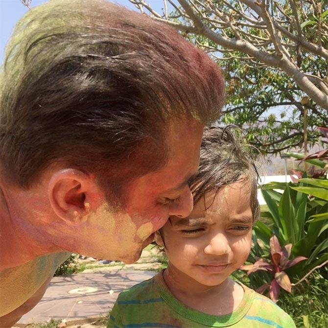 Salman Khan and Yohan Khan Salman Khan and Yohan Khan