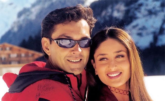Bobby Deol and Kareena Kapoor Khan