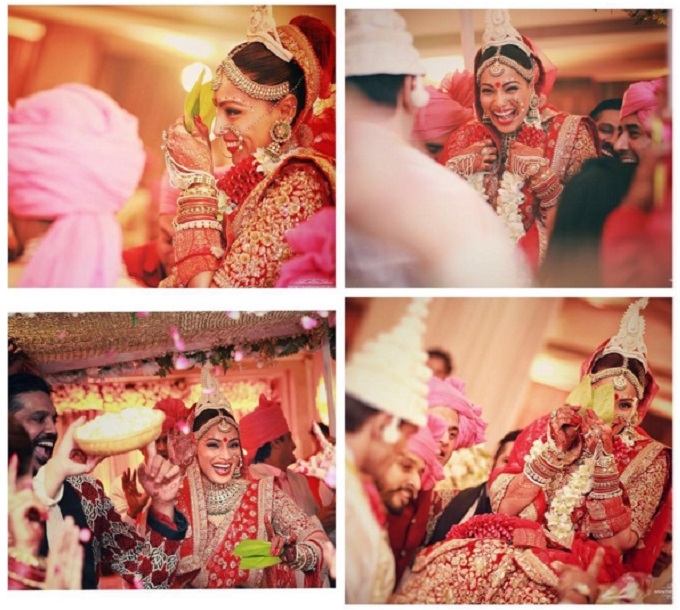 Candid Pictures From Bipasha Karan S Dreamy Wedding Movies