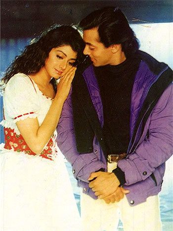 Salman Khan and Sridevi