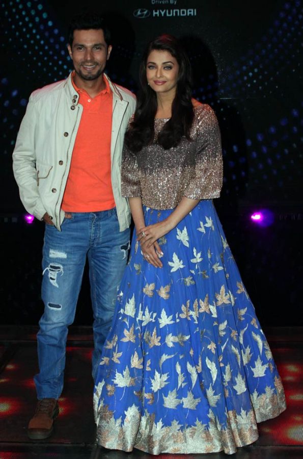 Randeep Hooda and Aishwarya Rai Bachchan