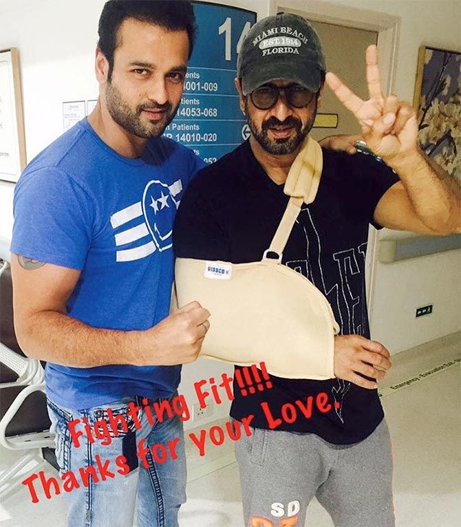 Rohit Roy and Ronit Roy