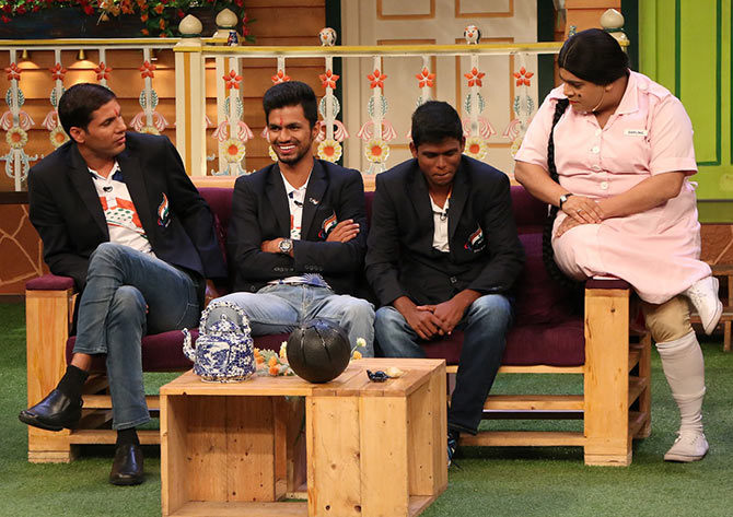 A sneak peek into The Kapil Sharma Show - Rediff.com Movies