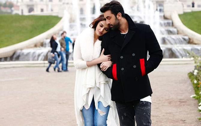 Aishwarya Rai and Ranbir Kapoor in Ae Dil Hai Mushkil