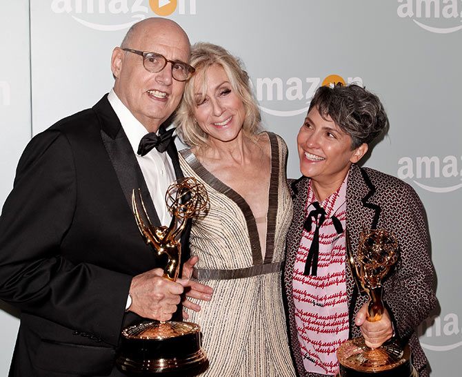 Jeffrey Tambor, Judith Light and Jill Soloway 