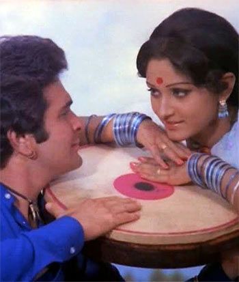 Rishi Kapoor and Jaya Prada in Sargam