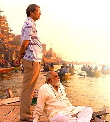 Adil Hussain, Lalit Behl in Mukti Bhawan