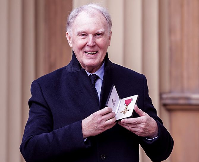 Tim Pigott-Smith was awarded the OBE in 2017