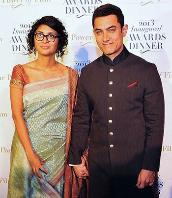 Kiran Rao with Aamir Khan