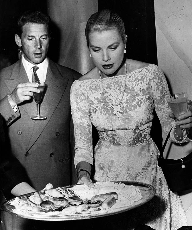 Grace Kelly and Aumont