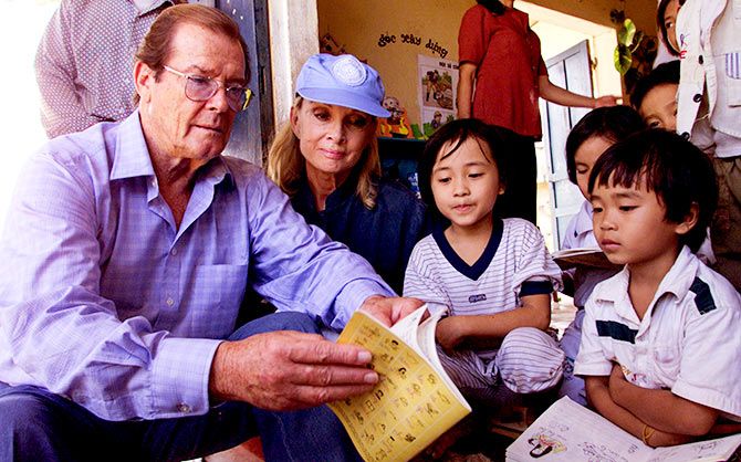 Roger Moore UNICEF
