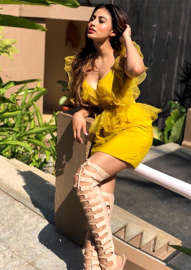 Mouni Roy Girl Sex - Mouni Roy: Keeping it simple...and yet, so SEXY - Rediff.com movies