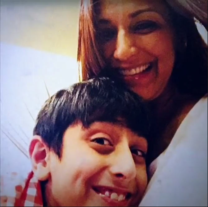 What Sonali Bendre Told Her Son On His Birthday Movies