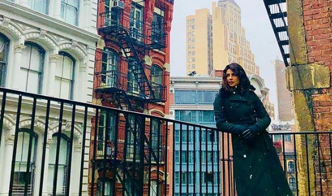 Inside Priyanka Chopra's jet-setting life - Rediff.com Movies