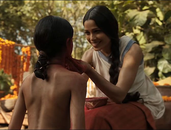 Freida Pinto in Mowgli