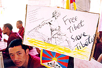 Tibetan activists