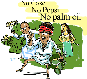 No Coke. No Pepsi. No palm oil