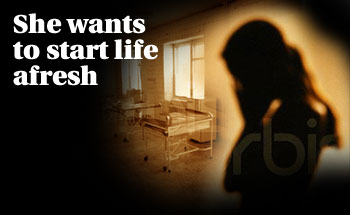'She wants to start life afresh'