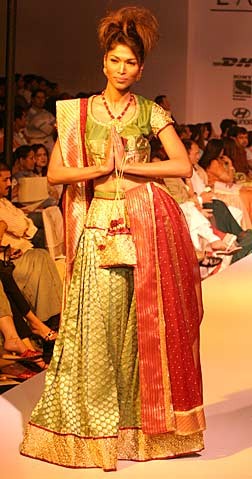 Vidisha Pavate in a Vidhi Singhania chania-choli