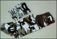 A camouflage uniform
